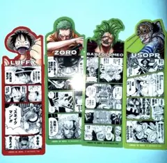 ONE PIECE BASE SHOP ブックマークコレクション 4点セット - メルカリ