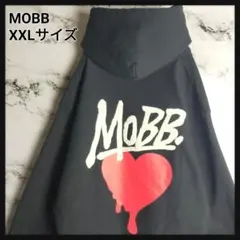 【レアXXLサイズ】 MOBB モブ☆バックロゴ ハート パーカー 入手困難