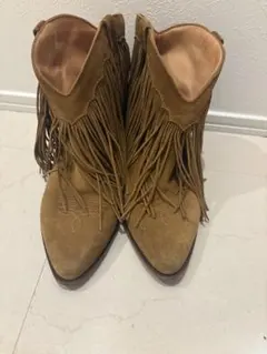 GOLDEN GOOSE スウェードショートブーツ　37