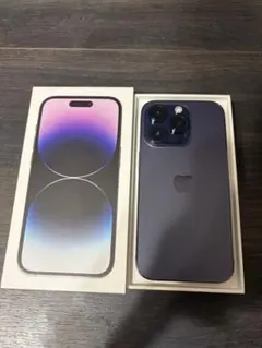 Apple iPhone 14 Pro ディープパープル 本体