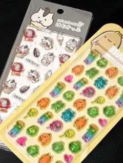 【正規品】『はむかっぷ・ HAPPY』ぷくぷく キャンディシール《 吉田産業 》