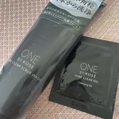 【新品未開封】ワンバイコーセー　ポアクリアスクラブウォッシュ　クレンジング