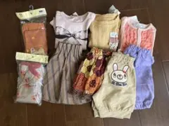 全て新品未使用　80cm 女の子　秋冬服おまとめ