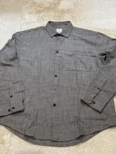 ZARA チェック長袖シャツ XL