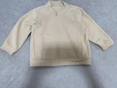ユニクロ　UNIQLO パーカー　ジャケット　上着ベージュ 90 エアリズム