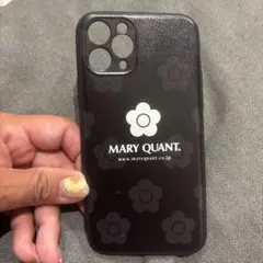 MARY QUANT iPhone11proケース ブラック