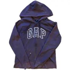 OLD GAP 00s フルジップ　パーカー　パープル　L
