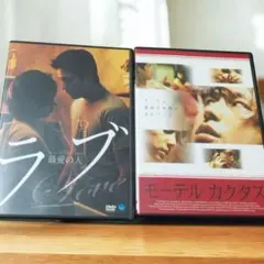 チョンウソン韓国映画 DVD 2枚セット ラブ 最愛の人 モーテルカクタス