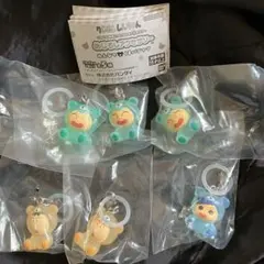 クレヨンしんちゃん　みんなでくまパジャマめじるしアクセサリー6点まとめ売り