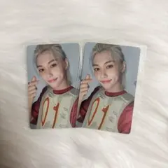 スキズ　social path フィリックス　ピリ　FC盤　トレカ 2枚セット