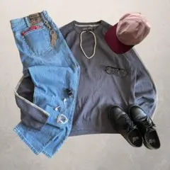 C-boy 冬コーデ 00s Eddie Bauer×90s Wrangler