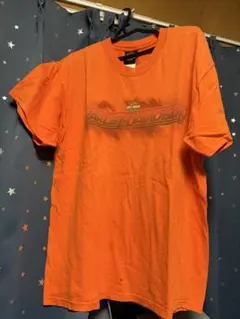 Harley-Davidson 古着　オレンジ 半袖Tシャツ