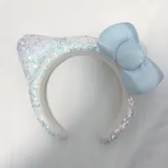 ユニバ　キティ　カチューシャ　ホワイト