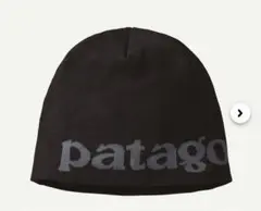 patagonia 黒 ニット帽