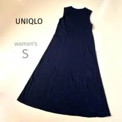 ノースリーブワンピース 黒