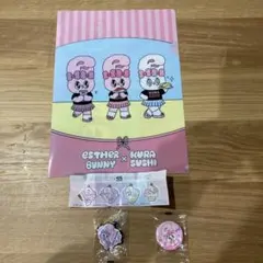 くら寿司　ラバーマスコット　クリアファイルEstherBunny エスターバニー