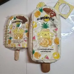 サンリオ ポムポムプリン ペンケース アイスキャンデーィー パイン