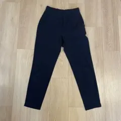 PLST スティックパンツ　紺色