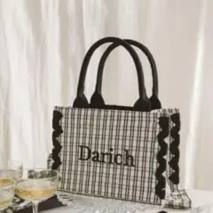 Darich チェックミニトートバッグ ノベルティのサムネイル