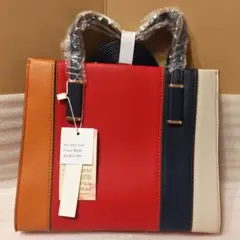 ハンドバッグ　赤　Monte rosso