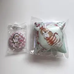 mofusand くら寿司コラボ 缶バッジ クッションチャーム