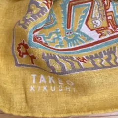 タケオキクチ初期ビンテージスカーフコットン大判のサムネイル