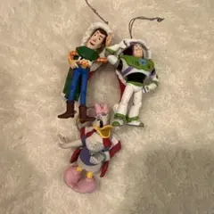 Disney Pixar クリスマスオーナメント バズ　ウッディ　トイストーリー