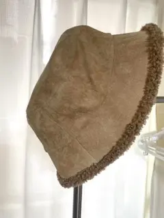 値下げ❗️リバーシブル バケットハット ベージュ