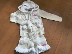 Saucy フード付きジャケットとショートパンツセット