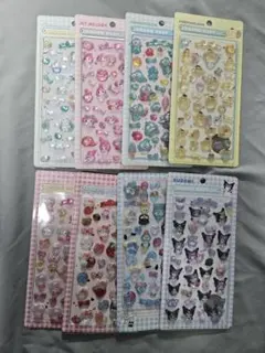 サンリオ　ボンボンドロップシール 8種類 セットA8