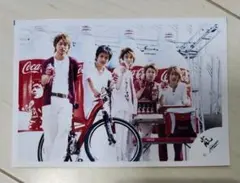 嵐 公式写真 旧ロゴ コカコーラ