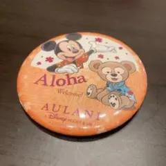【レア・非売品】アウラニ・ディズニー・リゾート&スパ コオリナ・ハワイ 缶バッジ