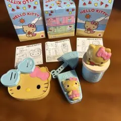 [新品未使用]マクドナルドハッピーセット　サンリオ　日焼けキティ　コンプリート