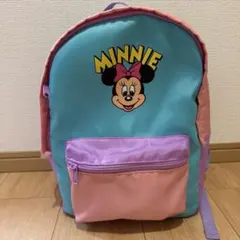 ミニーマウス リュック 水色・ピンク