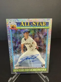 MLB公式】Jacob Misiorowski 直筆サイン入りユニフォーム - メルカリ