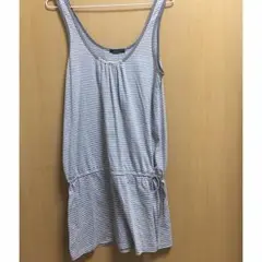 ワンピース タンクトップ 2way ボーダー コムサイズム