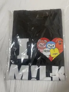 そ*の様 【White】M!LK Tシャツ 爆裂ホームパーティ ファンミ Lサイ