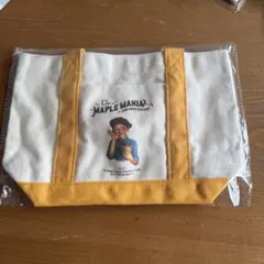 【非売品】メープルマニア　トートバッグ　　ノベルティ