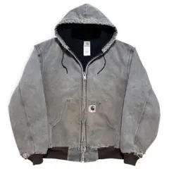 USA製 90s Carhartt アクティブジャケット XL ボロ 鬼フェード