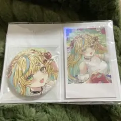 にじさんじ　誕生日グッズ　缶バッジ　チェキ風カード　立伝都々　2025