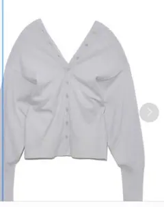 SNIDEL Sustainableカーディガンプルオーバー