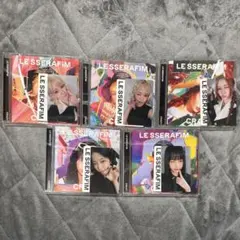 即*言様 LE SSERAFIM CRAZY JPソロジャケット　5形態セット