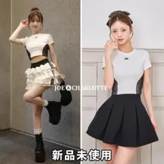 ダーリッチ darich DDロゴサイドレースTシャツ ホワイト WHT