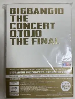BIGBANG初回生産THE CONCERT:0.TO.10 THE FINAL