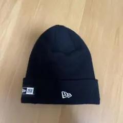 New Era 黒 ニット帽