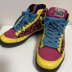廃盤】CO&LU レオパード カラフル ハイカットスニーカー 23.5 美品