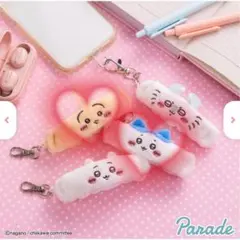 【2点セット】ちいかわ　リストバンドキーホルダー　うさぎ&ハチワレ