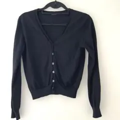 ジャーナルスタンダード ブラック Vネック カーディガン 長袖