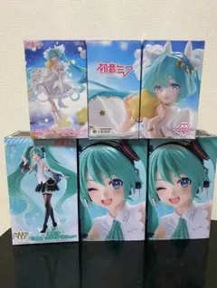 匿名送料込⭐︎初音ミク フィギュア 6種セット T-most birthday 他