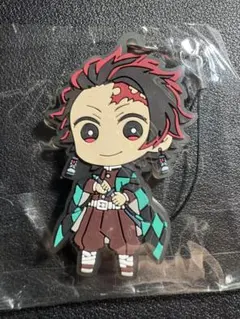 鬼滅の刃　ラバーストラップ　竈門炭治郎